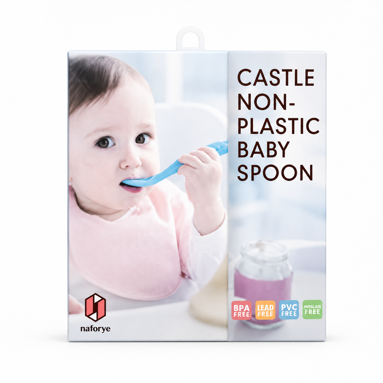 Lugë për Bebe Castle Non-Plastic