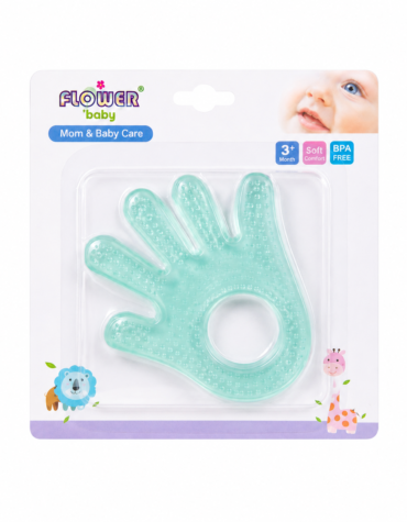 Lodër Dhëmbëzimi për Bebe në Formë Dore Flower Baby