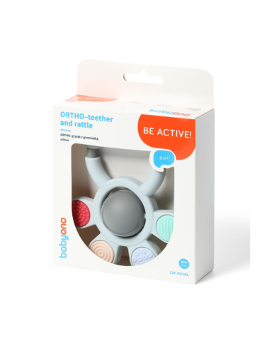 BabyOno Ortho-teether and rattle